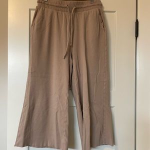 Wide leg Sweat Pants